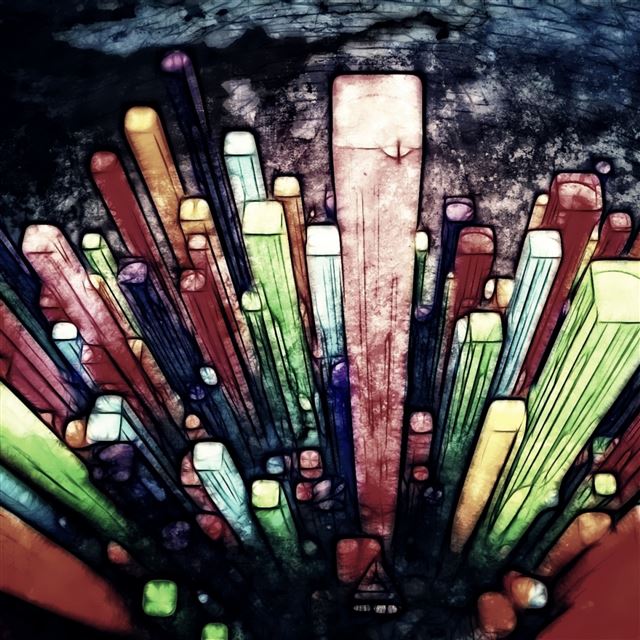 2048x2048 Abstract Painting Colorful - colorful iPad Air Wallpaper