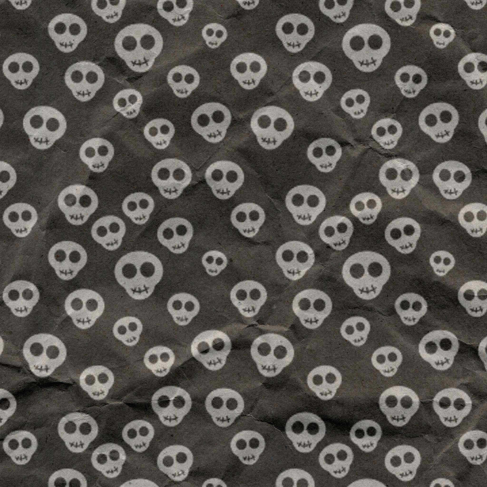 Cute Skulls Wrapping Paper iPad Air wallpaper 