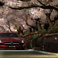 Mercedes Benz Sls Amg Red Night wallpaper