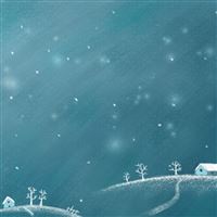 New Year Night Snow Winter Moon wallpaper