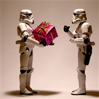 Stormtrooper christmas wallpaper