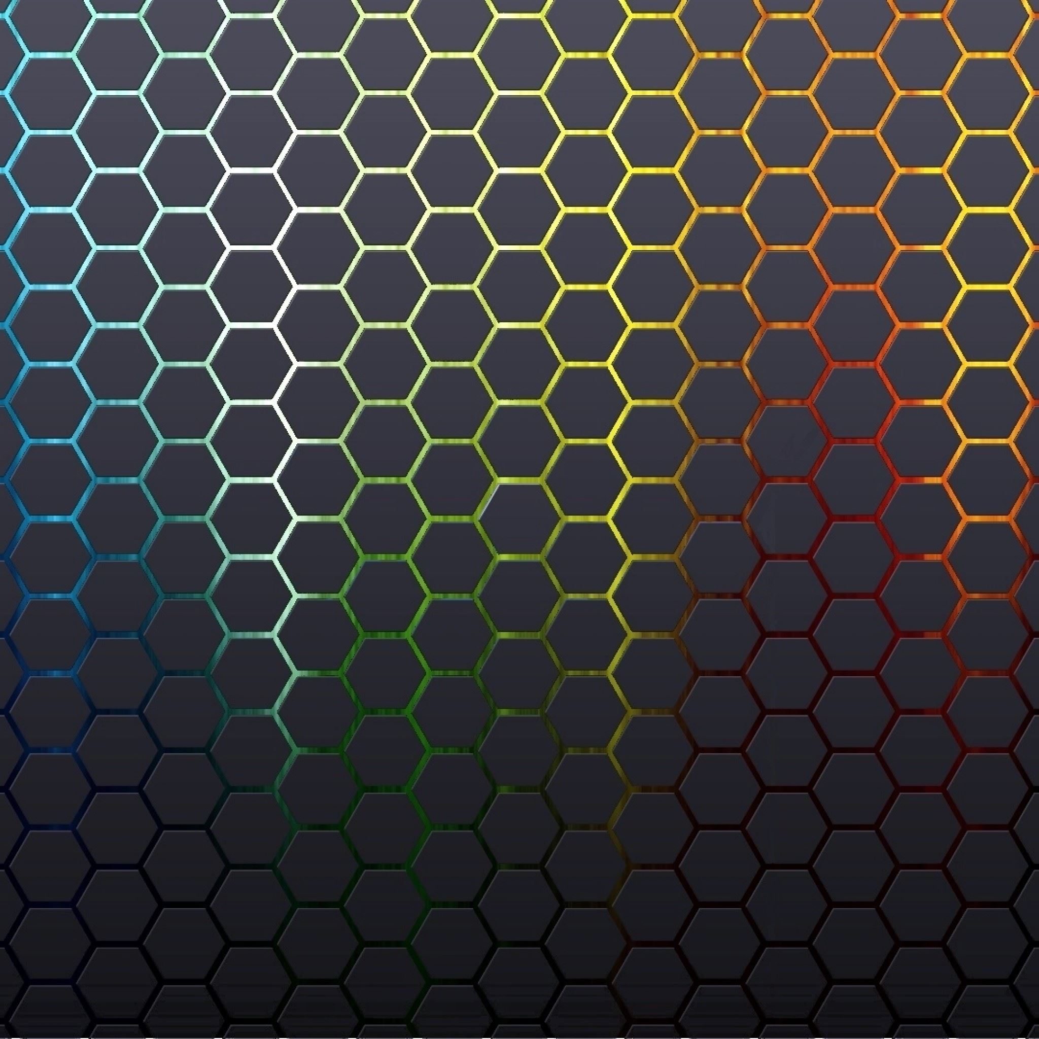 Hexagons Textures Honeycomb Background iPad Air wallpaper 