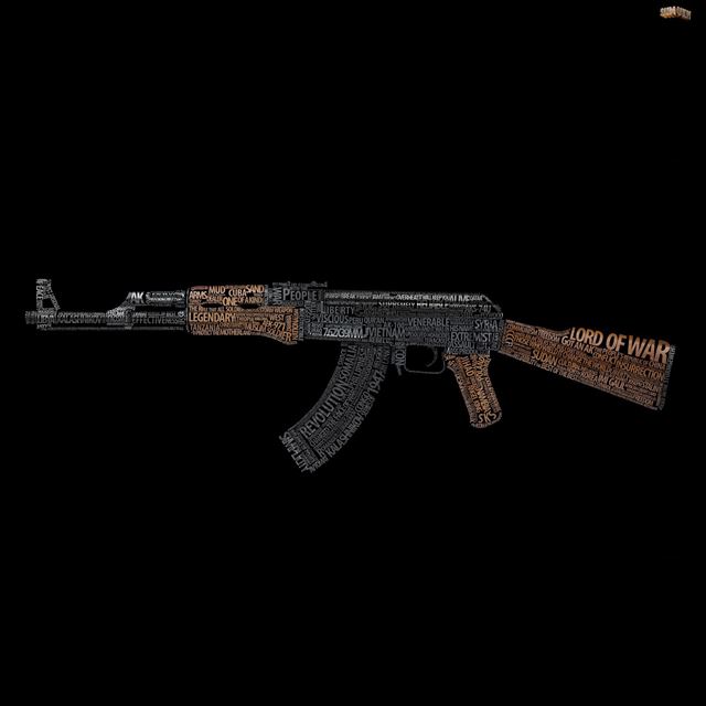 2048x2048 Ak 47 -  iPad Air Wallpaper