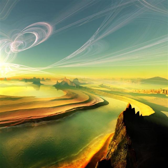 2048x2048 nature landscape - landscape iPad Air Wallpaper