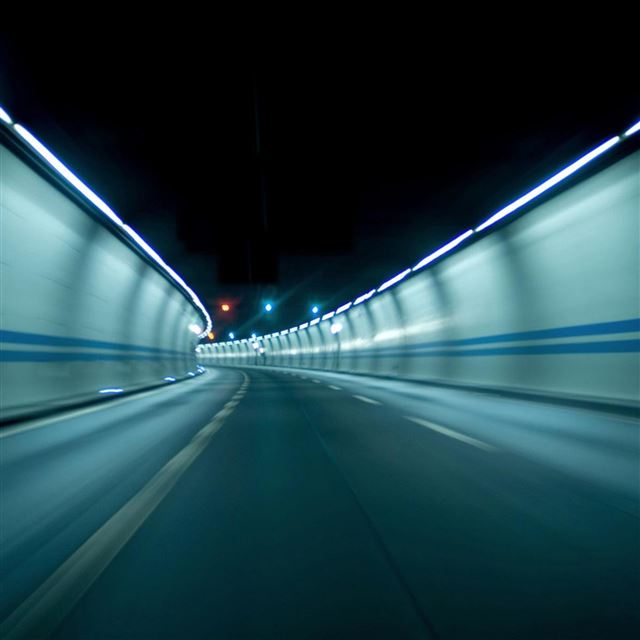 2048x2048 Tunnel Zurich - road iPad Air Wallpaper