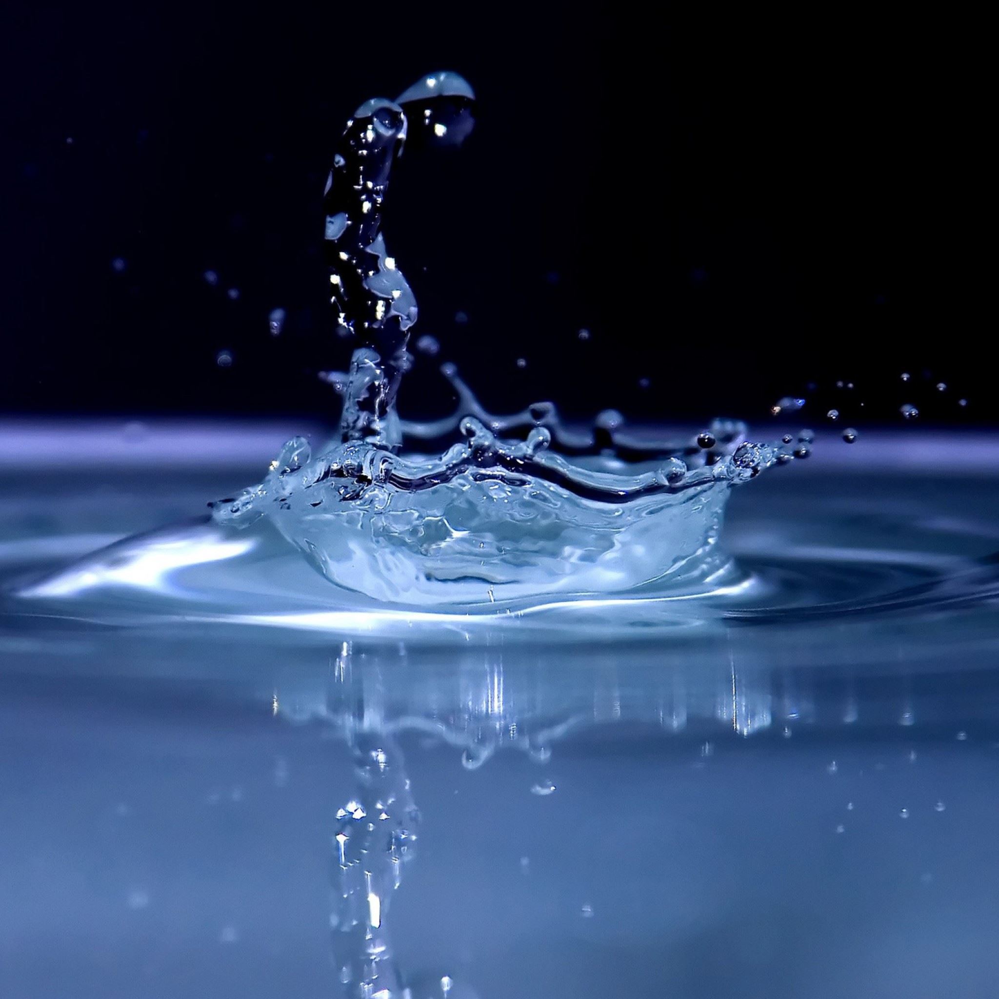 Water Splash Background iPad Air Wallpapers Free Download