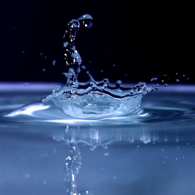 2048x2048 Water Splash Background -  iPad Air Wallpaper