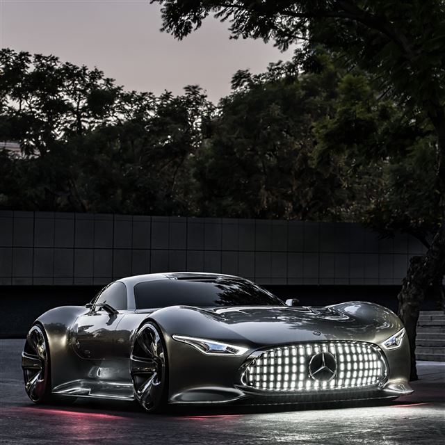 2048x2048 Mercedes Benz Vision Gran Turismo Evening - pink iPad Air Wallpaper