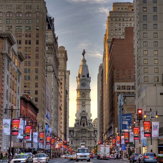2048x2048 Philadelphia - city iPad Air Wallpaper