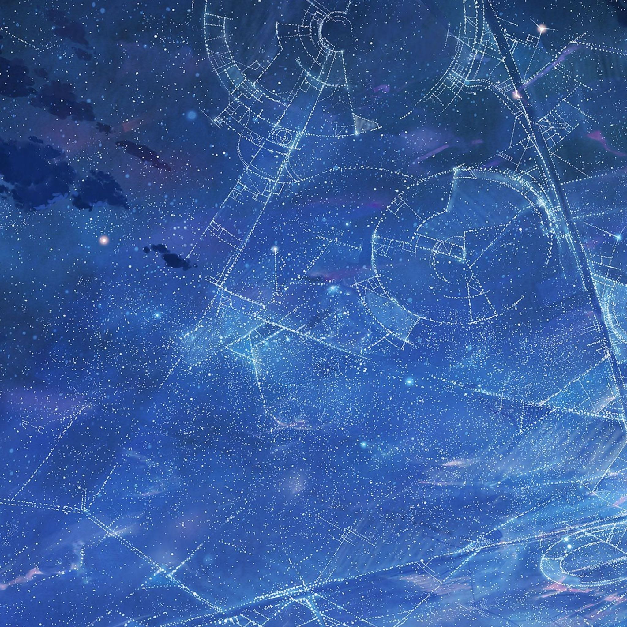 Constellations iPad Air wallpaper 
