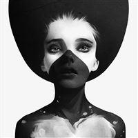 Ruben Ireland Artwork Fantasy Grayscale Portraits wallpaper