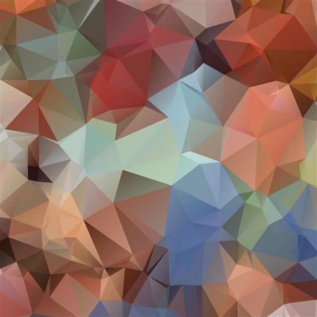 2048x2048 Polygon Surface - triangle iPad Air Wallpaper