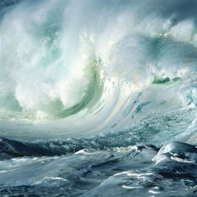 2048x2048 Surging Billow - water iPad Air Wallpaper