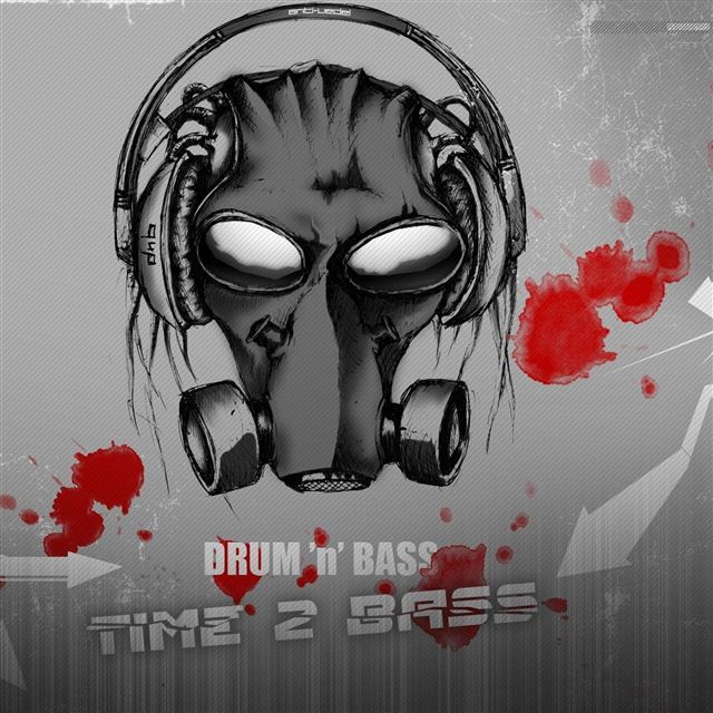 2048x2048 Dnb Drum And Bass Music - drawn iPad Air Wallpaper