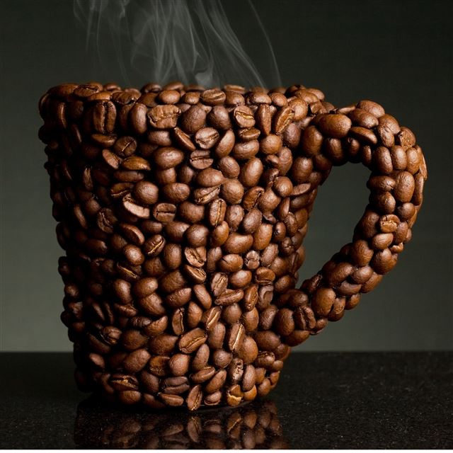 2048x2048 Coffee Bean Cup -  iPad Air Wallpaper