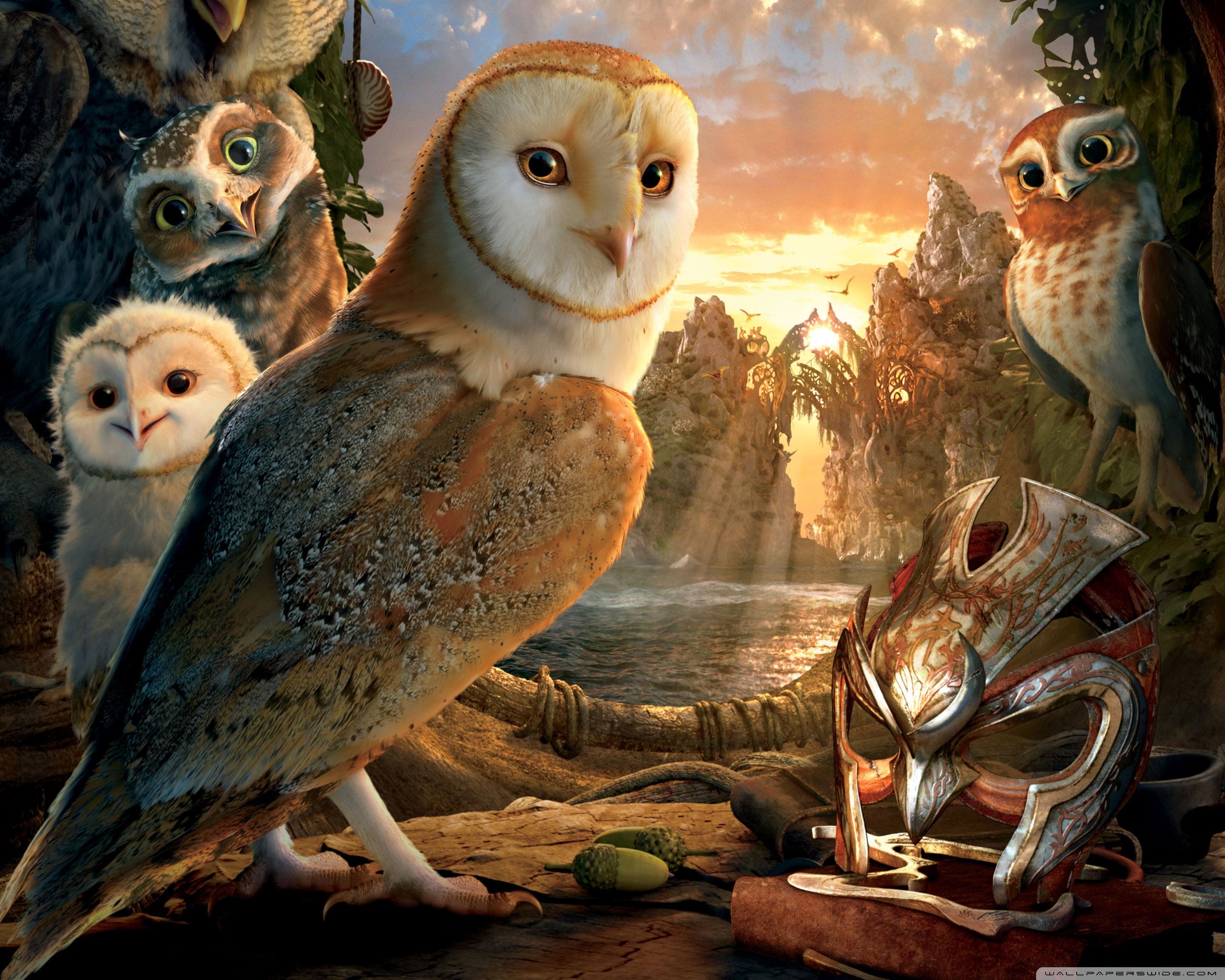 Legend of the Guardians The Owls of Ga'Hoole iPad Air wallpaper 