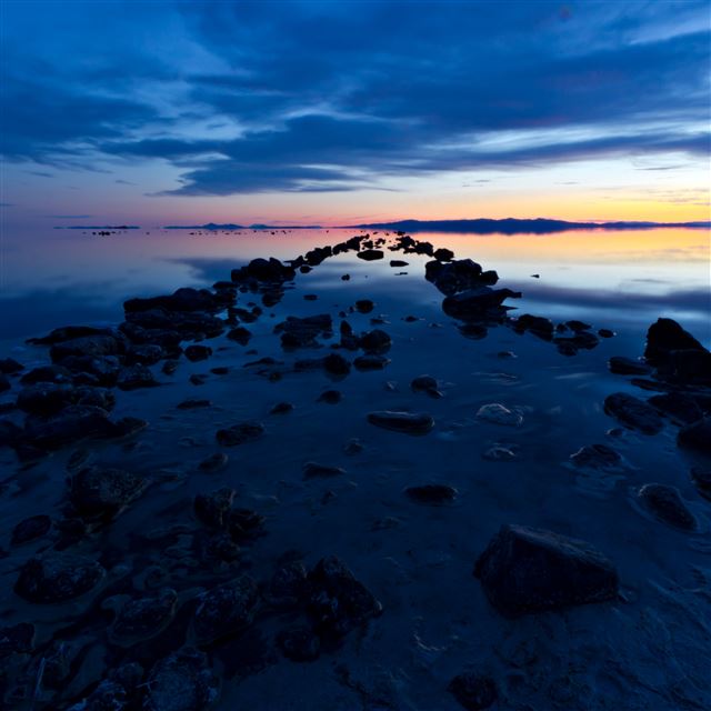 2048x2048 Endless Sea Lanscape - landscape iPad Air Wallpaper