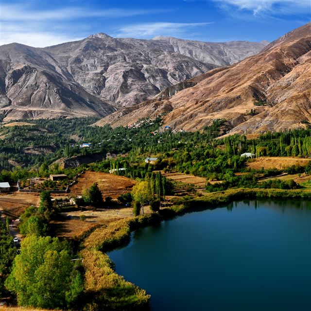 2048x2048 Ovan Lake Landscape - landscape iPad Air Wallpaper