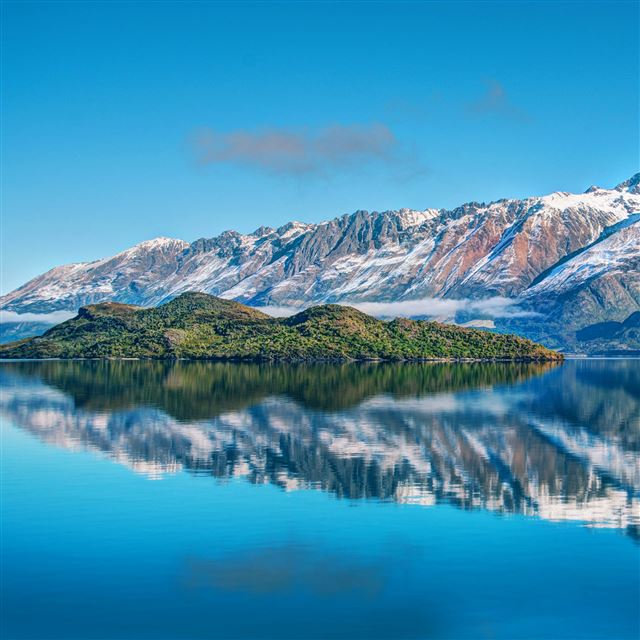 2048x2048 Mountain Lake Awesome - lake iPad Air Wallpaper