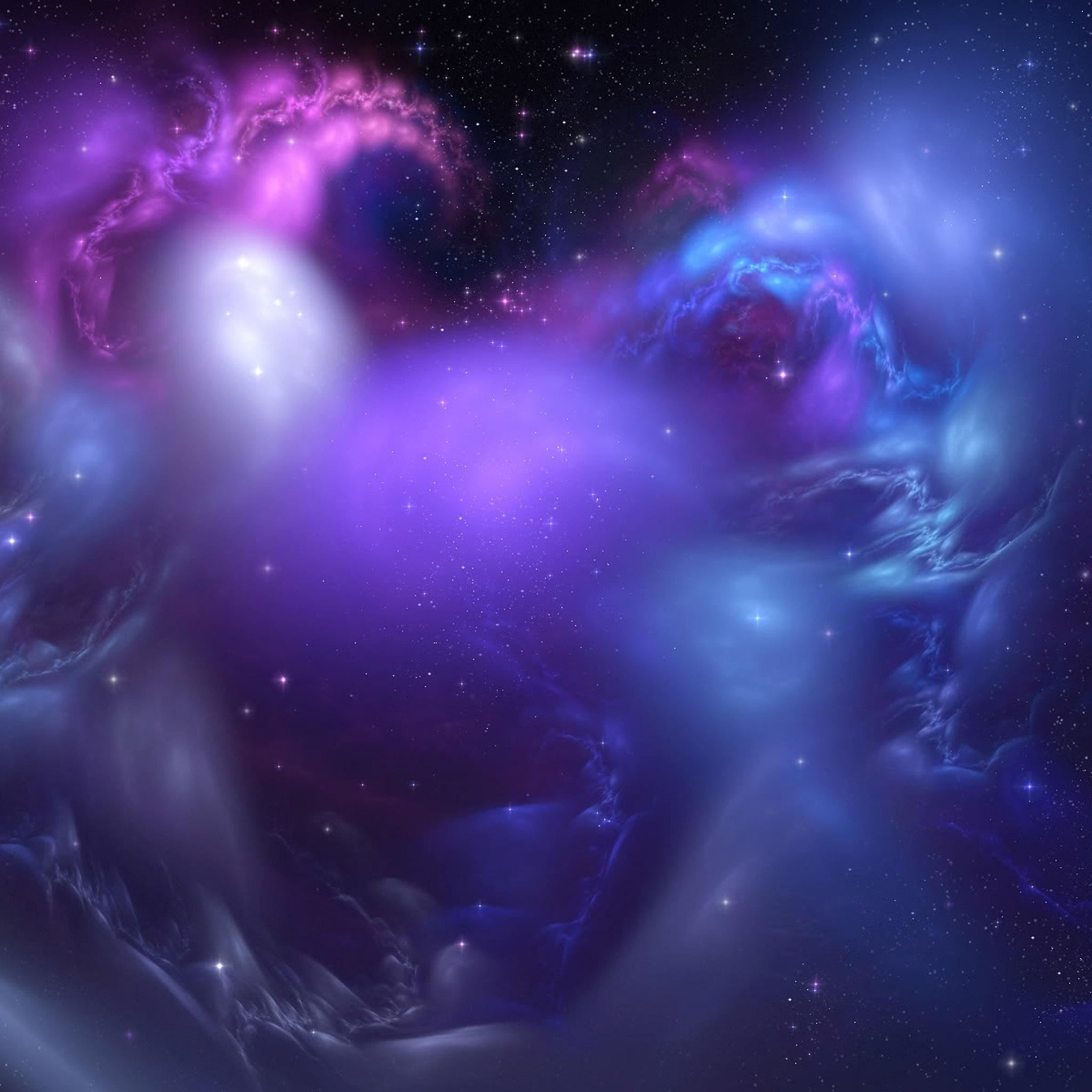 Dreamy Fantasy Outer Space iPad Air wallpaper 