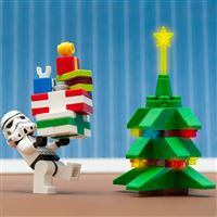 Stormtrooper Christmas Shopping wallpaper
