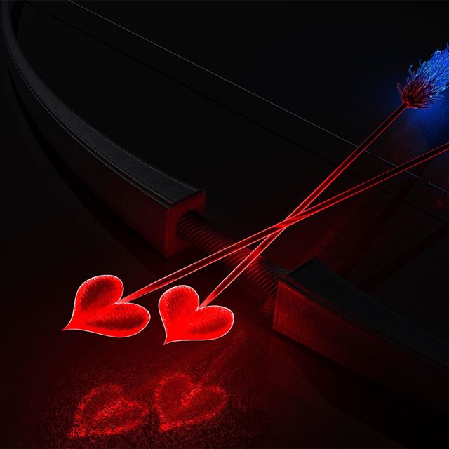 2048x2048 Valentine Arrows Heart Shaped -  iPad Air Wallpaper