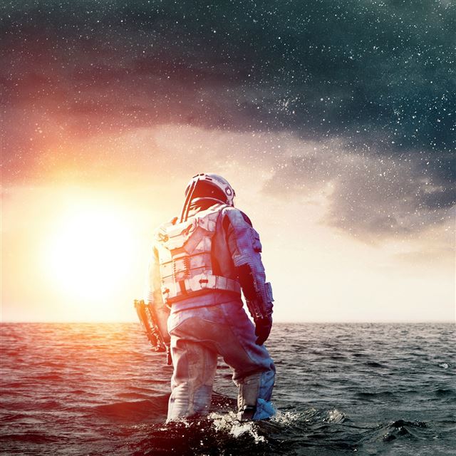 2048x2048 Interstellar Astronaut - brown iPad Air Wallpaper