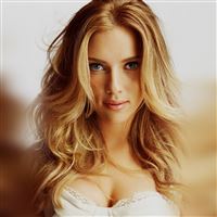 Scarlett Johansson Smile Sexy Celebrity iPad Air wallpaper