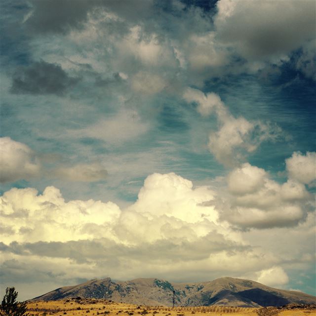 2048x2048 Nature Thick Cloudy Sky Landscape - clouds iPad Air Wallpaper
