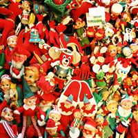 Happy Christmas Ornaments Background wallpaper