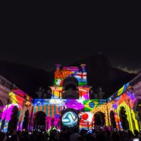 Brazil At Night FIFA World Cup wallpaper