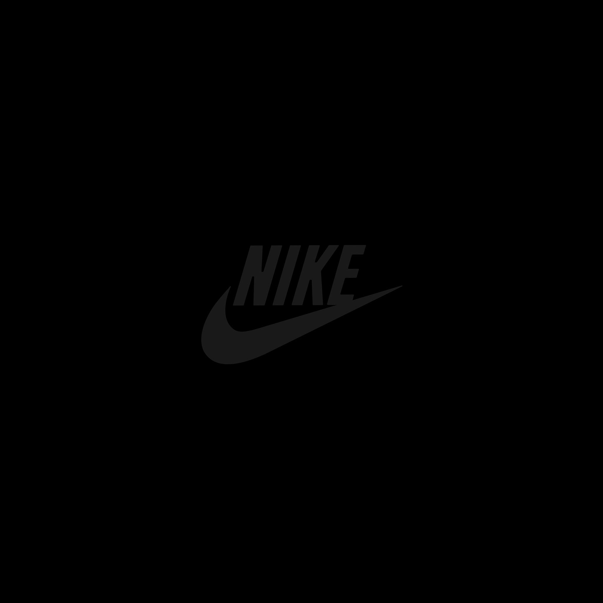Nike Logo Sports Art Minimal Simple Dark Ipad Air Wallpapers Free Download