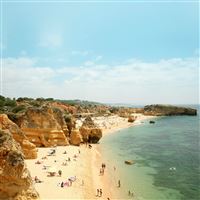 Coast Beach Sunny Holiday Vacation Sea Sky wallpaper