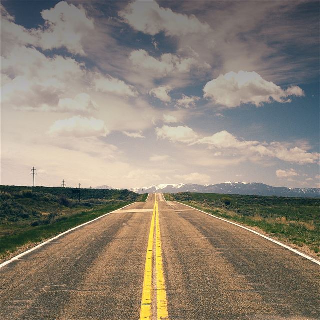 2048x2048 Road To Nowhere - road iPad Air Wallpaper