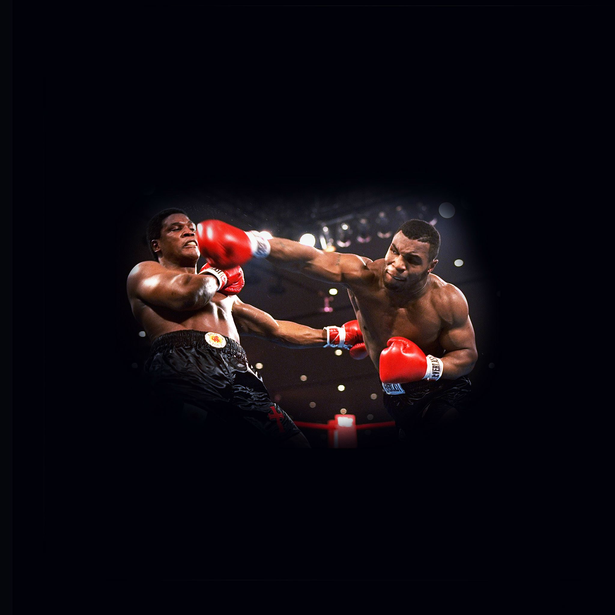 Boxing Mike Tyson Sports Dark iPad Air wallpaper 
