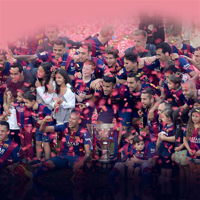 2048x2048 Barcelona Champions League Big Ear Sports -  iPad Air Wallpaper