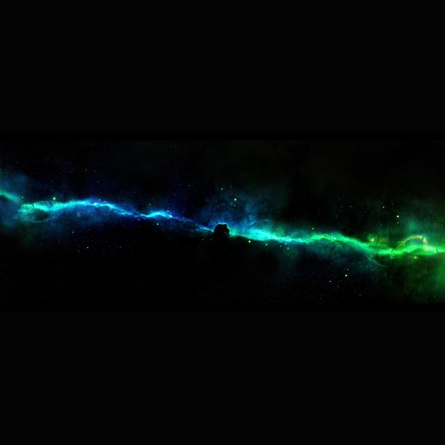 2048x2048 Star Road River Space Dark Aurora - road iPad Air Wallpaper
