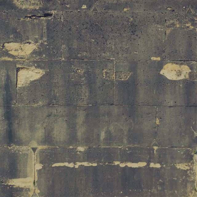 2048x2048 Wall Brick Texture Tough Dark Pattern - brick iPad Air Wallpaper