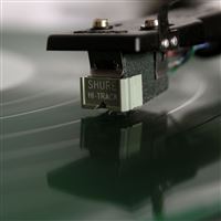 Vinyl Player Macro wallpaper