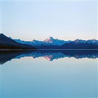 Reflection Lake Blue Mountain Water River Nature wallpaper