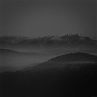 Mountain Peace Dark Sky Nature wallpaper