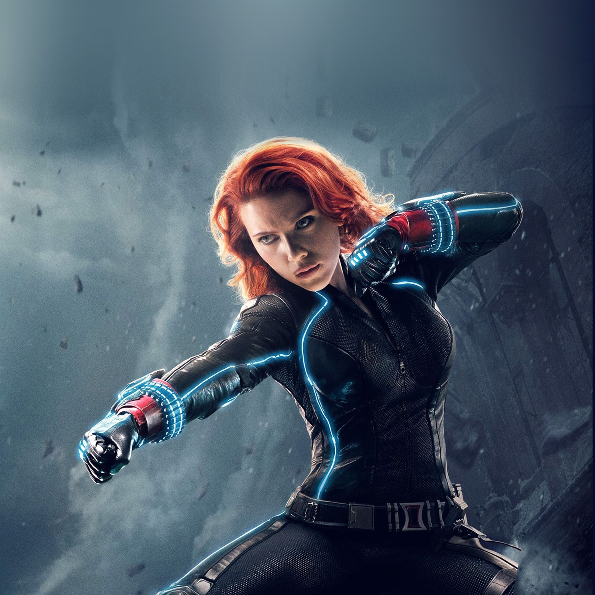 Avengers Age Of Ultron Black Widow Hero Film iPad Air Wallpapers Free  Download