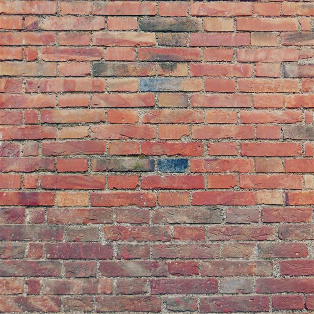 2048x2048 Red Wall Blocks Art Pattern - art iPad Air Wallpaper