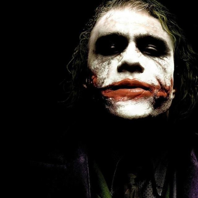 2048x2048 The Joker Face Art - fun iPad Air Wallpaper