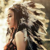 Woman Oriental Telasm wallpaper