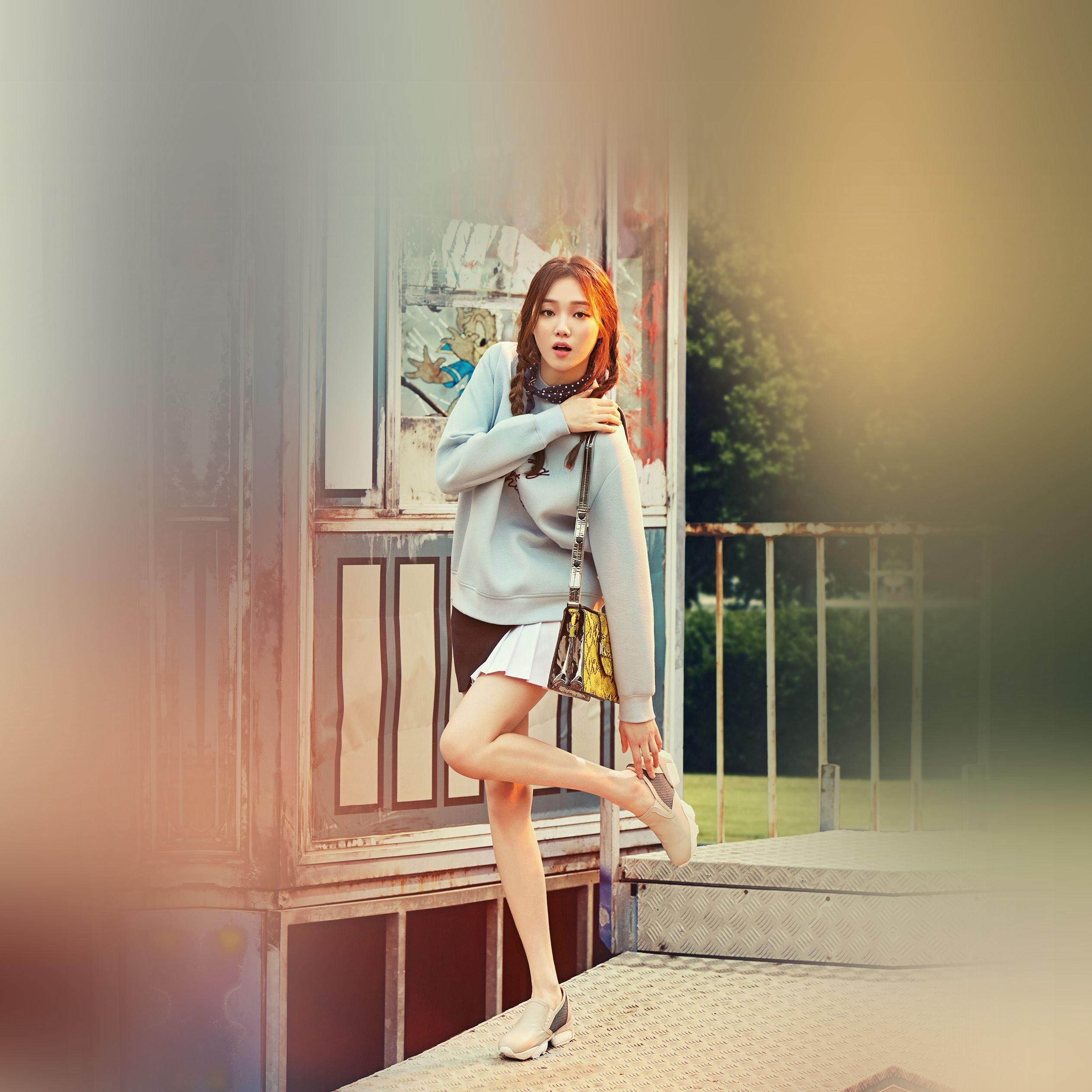 Lee Sungyung Model Kpop Cute Photo iPad Air wallpaper 