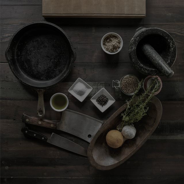 2048x2048 Breakfast Dish Tools Dark Photo Nature - photo iPad Air Wallpaper
