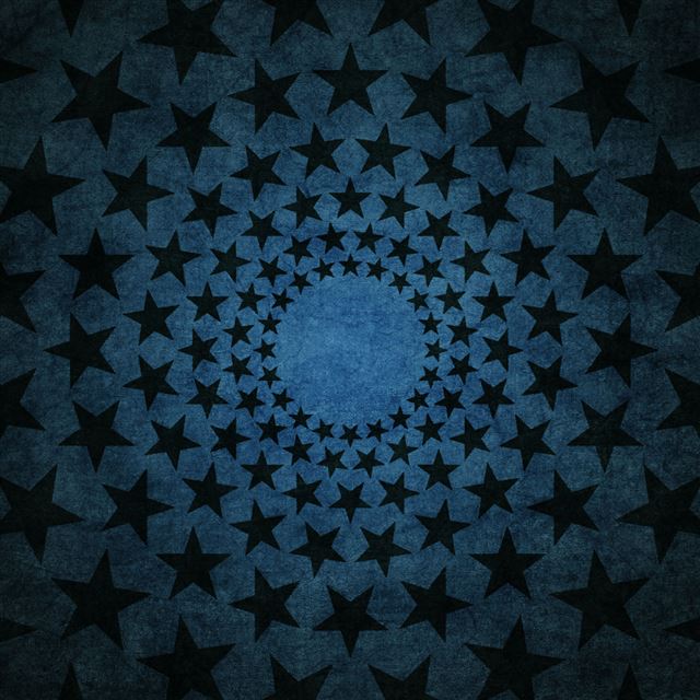 2048x2048 Round Star Pattern Art - round iPad Air Wallpaper