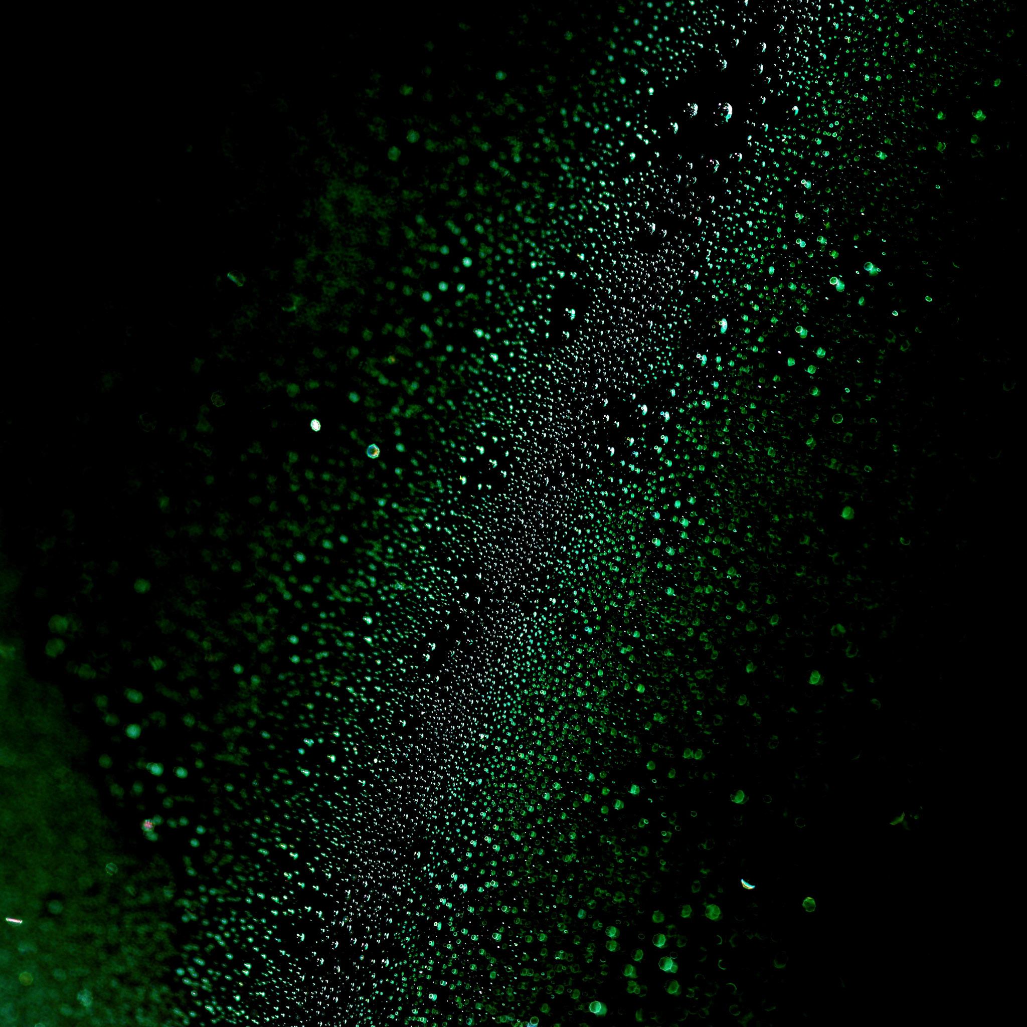 Shiny Bokeh Milky Galaxy Dark Art iPad Air wallpaper 