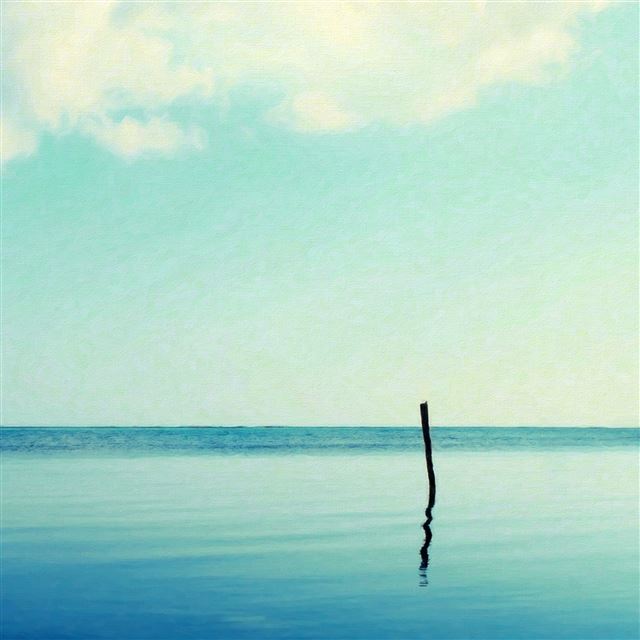 2048x2048 Nature Calm Peaceful Ocean Sea Skyline Scenery - scenery iPad Air Wallpaper